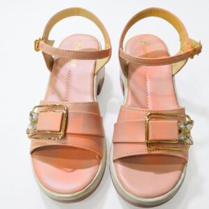 Blush Comfort Wedge Sandals
